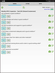 Environmental Inspection App