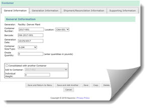 Waste Inventory Software